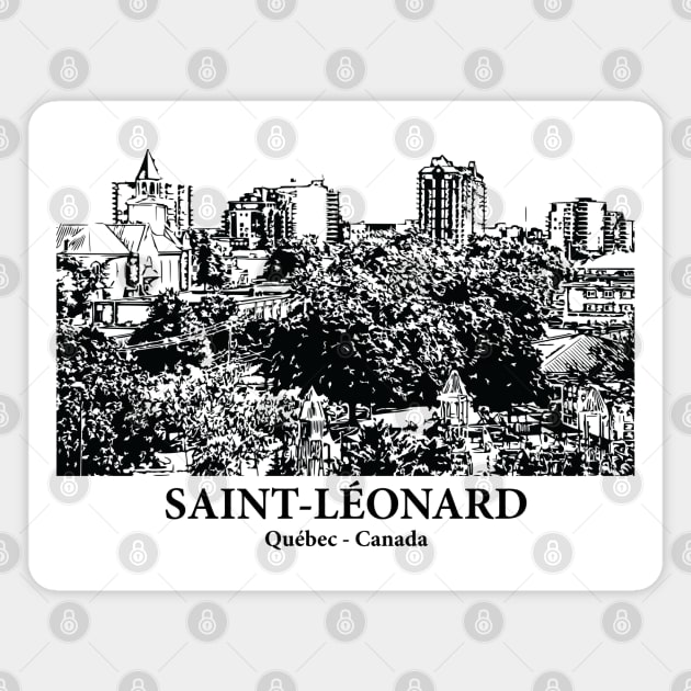 Saint-Léonard - Québec Magnet by Lakeric